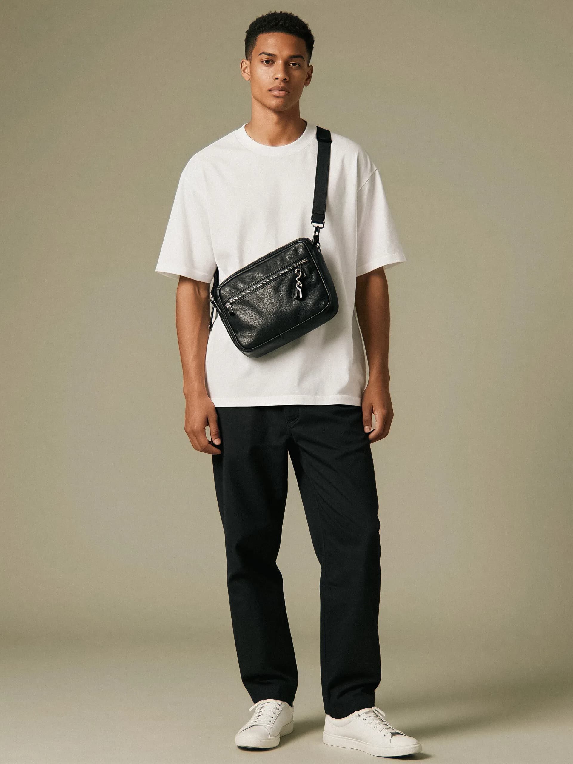 Weekender canvas bag - full view