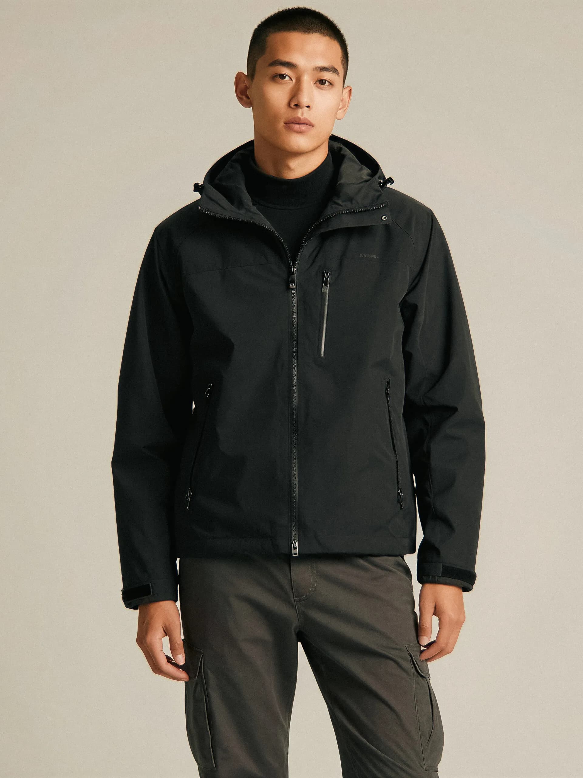 Urban technical jacket - torso view